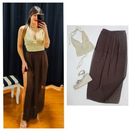 Top lúrex lazo