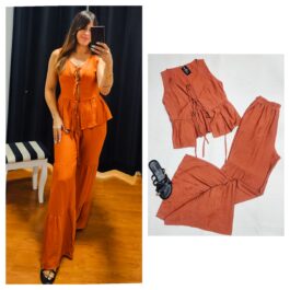 Conjunto pantalón volante