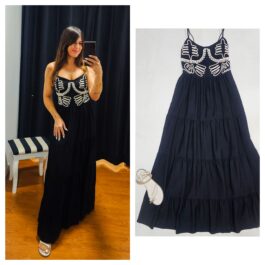 Vestido bordados esc