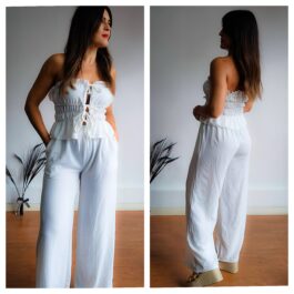 Conjunto top elástico