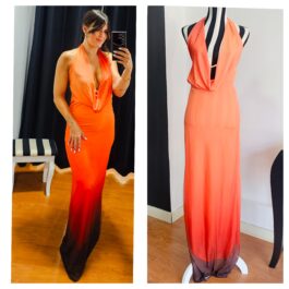 Vestido tul difuminado